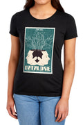 Star Trek Datalore Black Womens T-Shirt