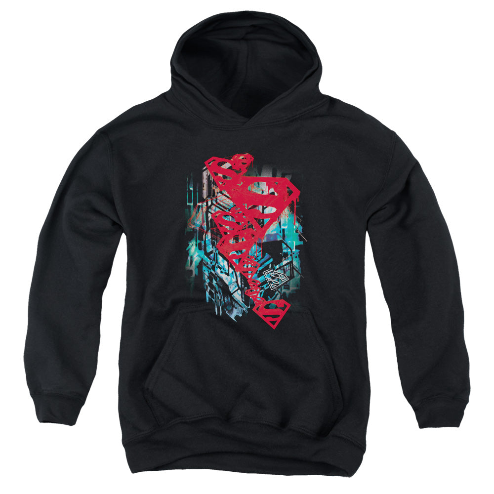 Superman Gritty Youth Hoodie