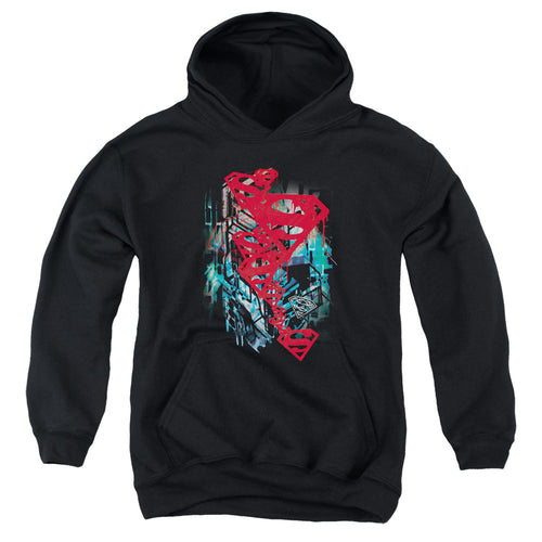 Superman Gritty Youth Hoodie