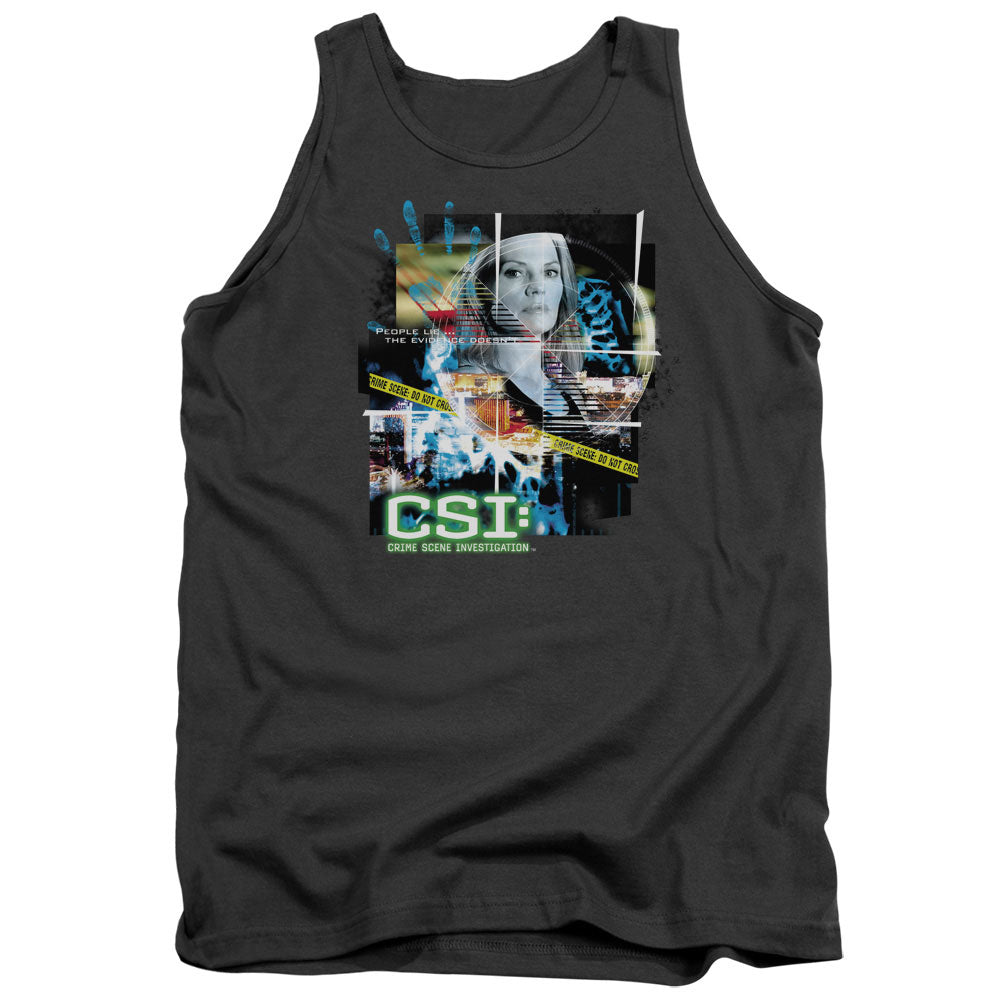 CSI Evidence Collage Tank Top