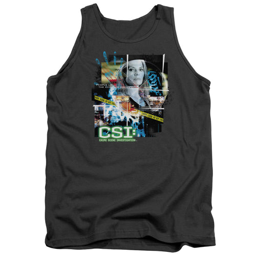 CSI Evidence Collage Tank Top