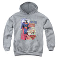 Superman Truth Justice Youth Hoodie