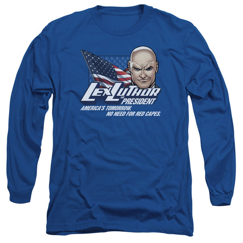 Superman Lex for President Long Sleeve T-Shirt