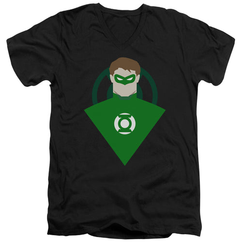 Green Lantern Simple Gl V-Neck T-Shirt