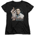 Elvis Presley Thats All Right Womens T-Shirt