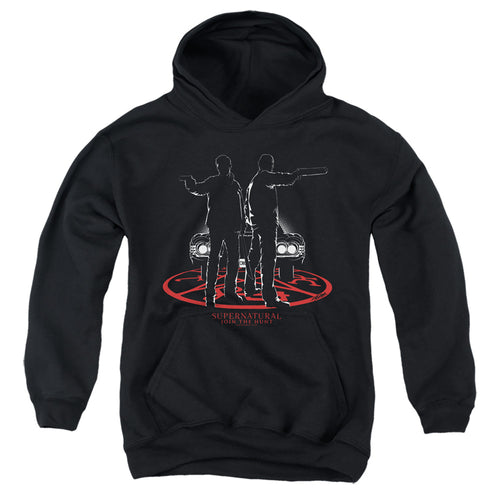 Supernatural Silhouettes Youth Hoodie