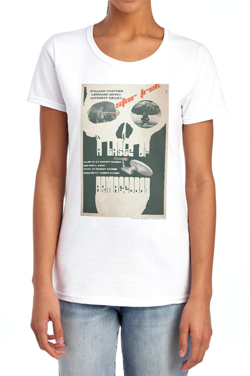 Star Trek Juan Ortiz A Taste of Armageddon Womens T-Shirt