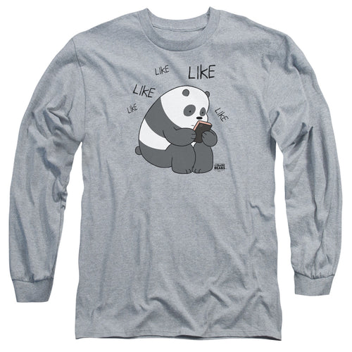 We Bare Bears Panda Like Like Like Long Sleeve T-Shirt