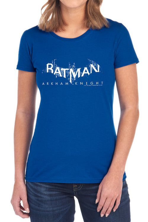 Batman Ak Splinter Logo Womens T-Shirt