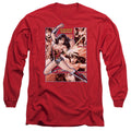 Justice League Wonder Woman Panels Long Sleeve T-Shirt