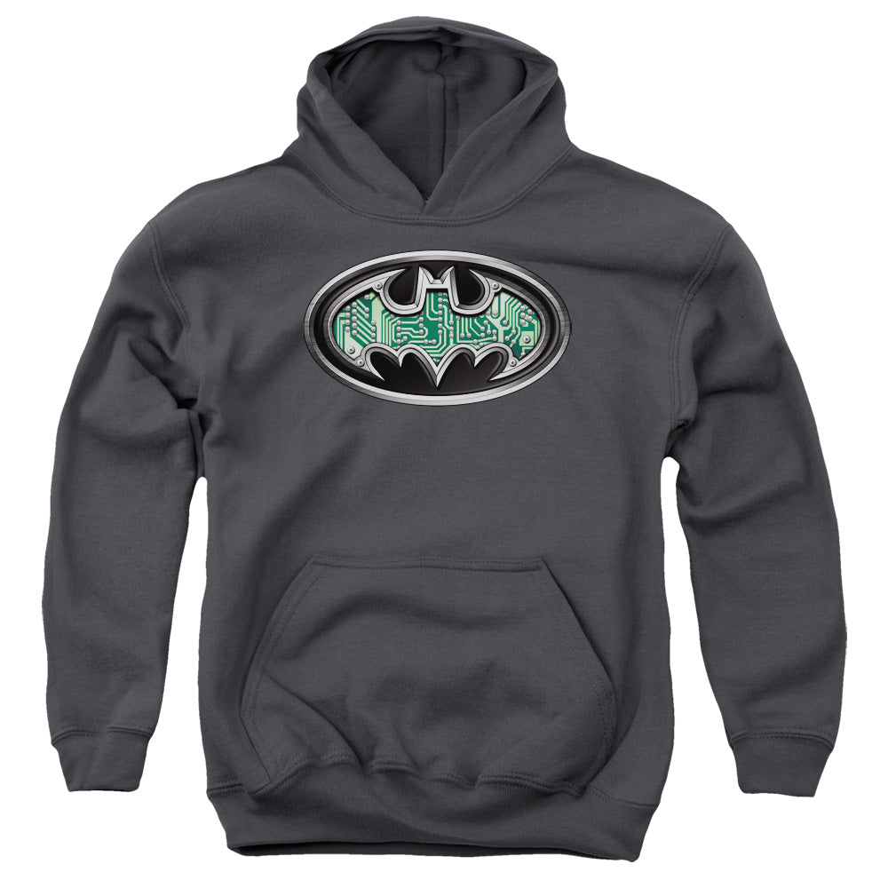 Batman Circuitry Shield Youth Hoodie