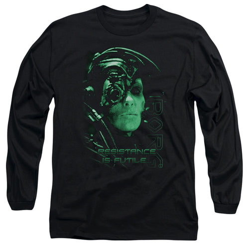 Star Trek Resistance Is Futile Long Sleeve T-Shirt