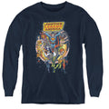 Justice League Star Group Youth Long Sleeve T-Shirt
