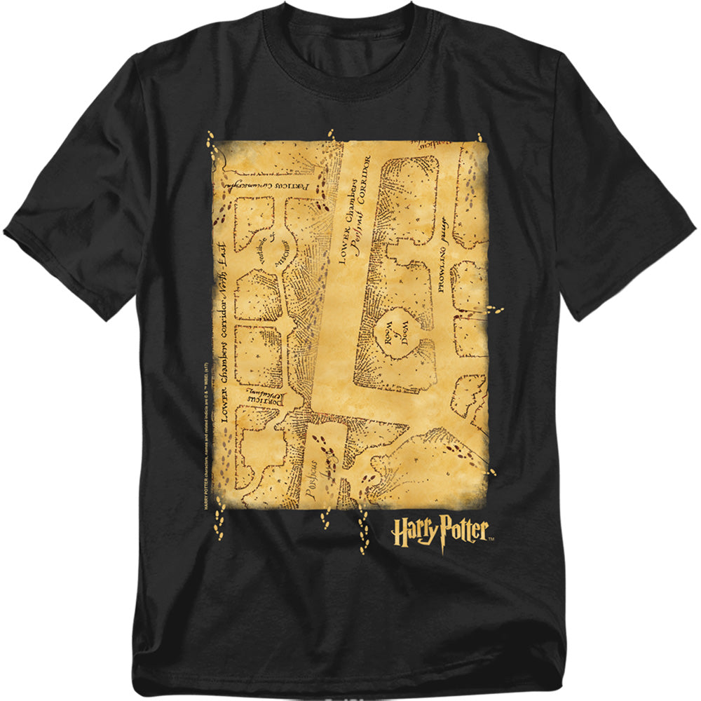 Harry Potter Marauders Map Interior T-Shirt