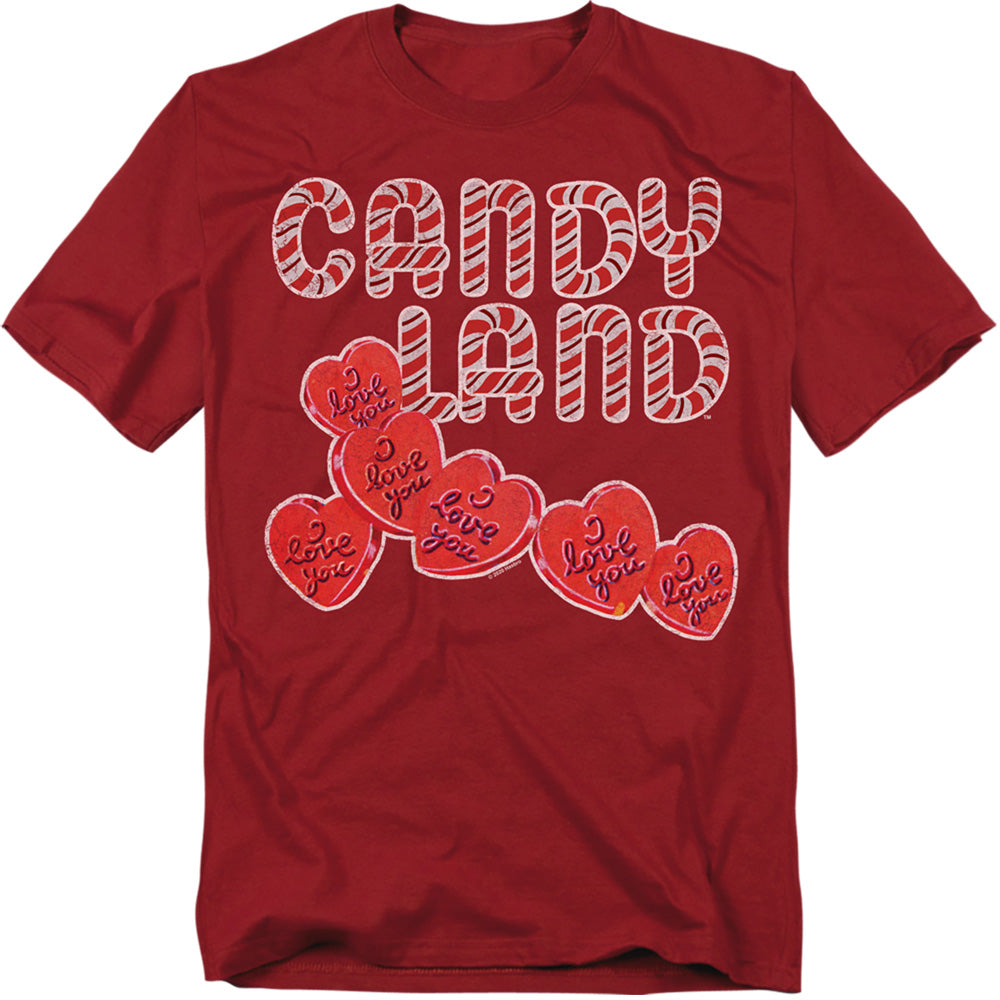 Candy Land I Love You Hearts T-Shirt