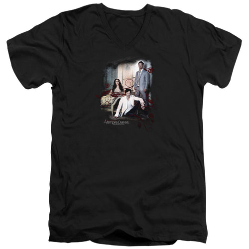 The Vampire Diaries Three Plus One V-Neck T-Shirt