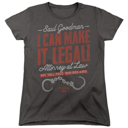 Breaking Bad Make It Legal Womens T-Shirt