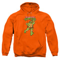 Teenage Mutant Ninja Turtles Retro Mikey Pullover Hoodie