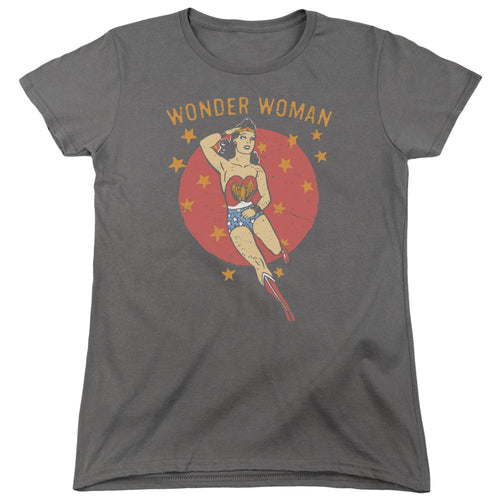 Wonder Woman Wonder Circle Womens T-Shirt