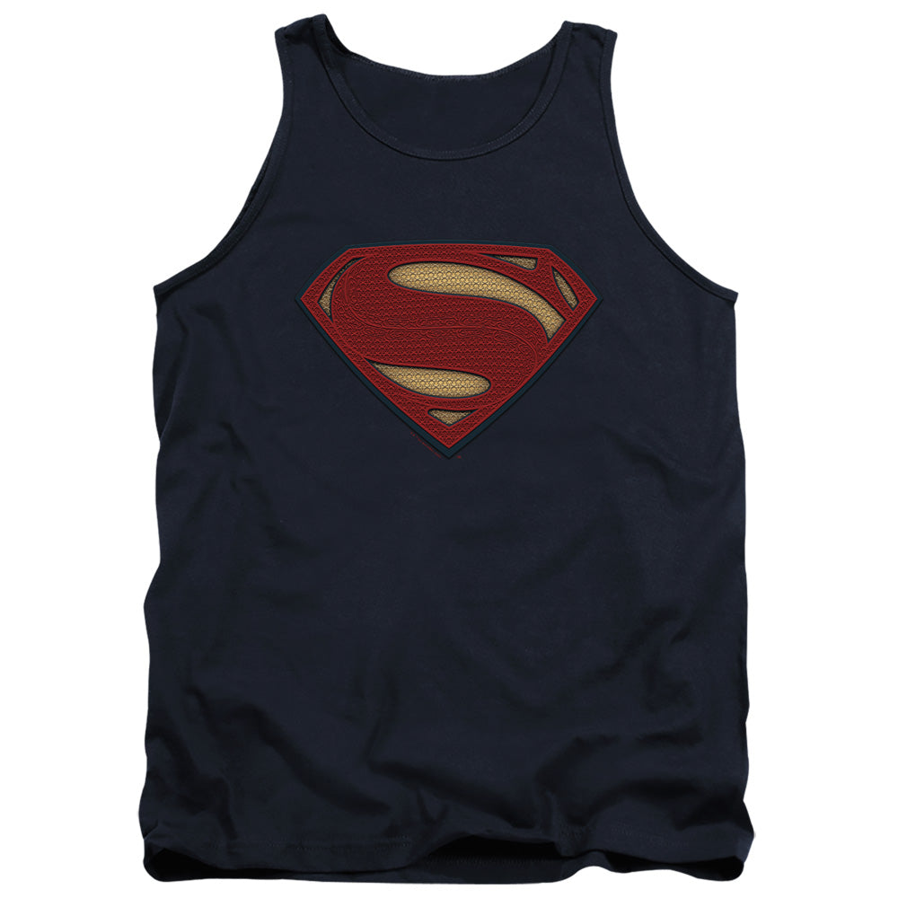 Batman v Superman Superman Costume Shield Tank Top