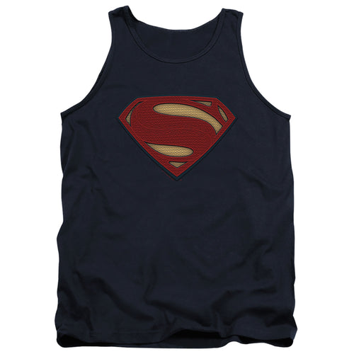 Batman v Superman Superman Costume Shield Tank Top