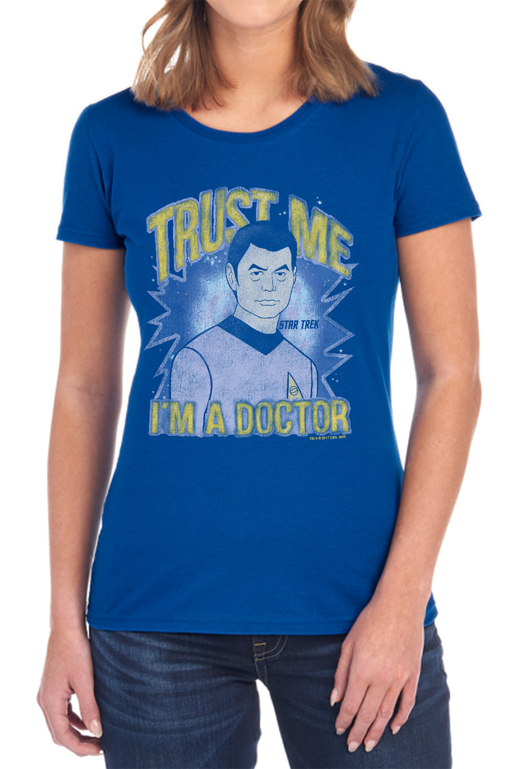 Star Trek Trust Me I'm a Doctor Womens T-Shirt