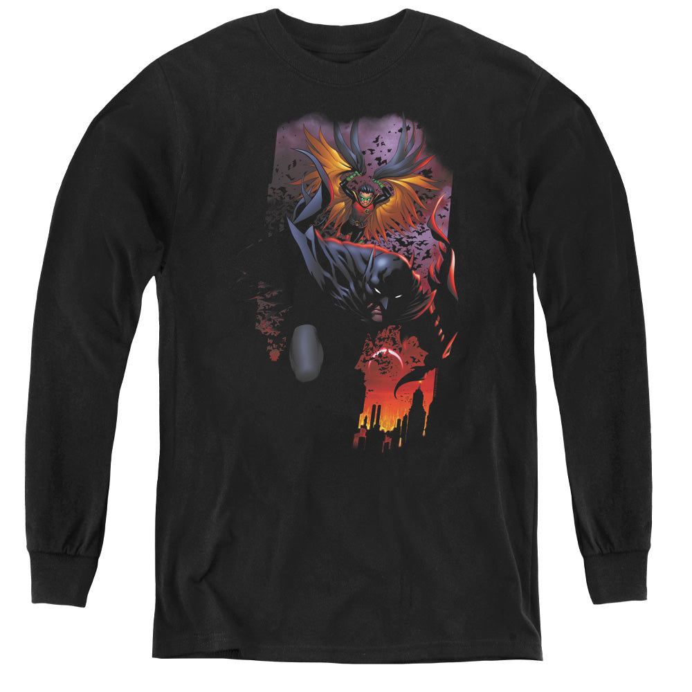 Batman Batman & Robin #1 Youth Long Sleeve T-Shirt