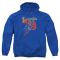 Superman Life Like Action Pullover Hoodie