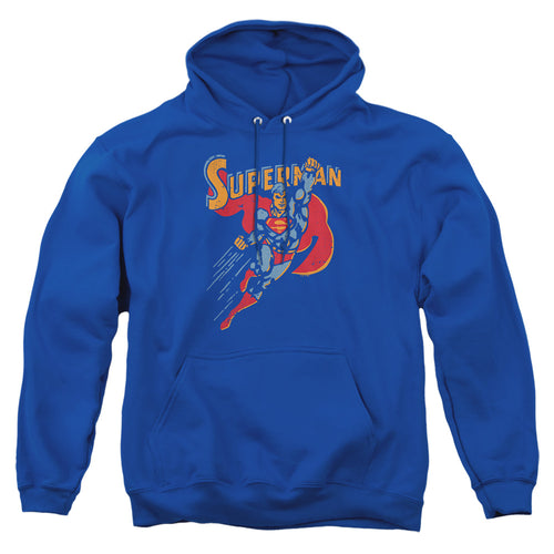 Superman Life Like Action Pullover Hoodie