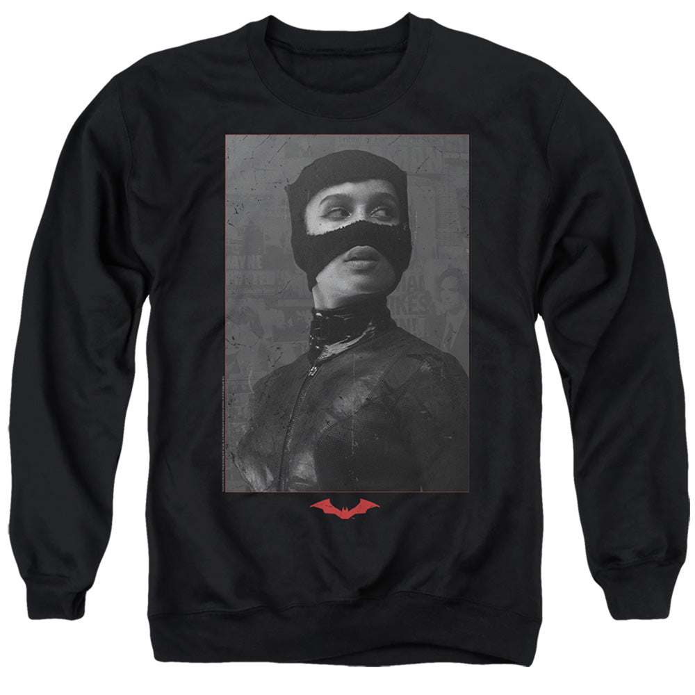 The Batman Catwoman Worn Portrait Crewneck Sweatshirt