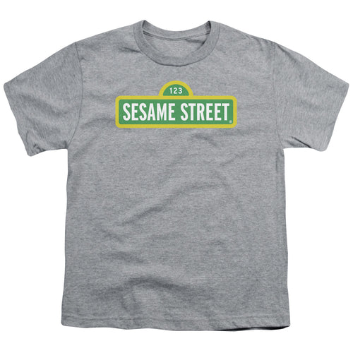 Sesame Street Logo Athletic Heather Youth/Toddler T-Shirt