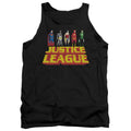Justice League Standing Above Tank Top