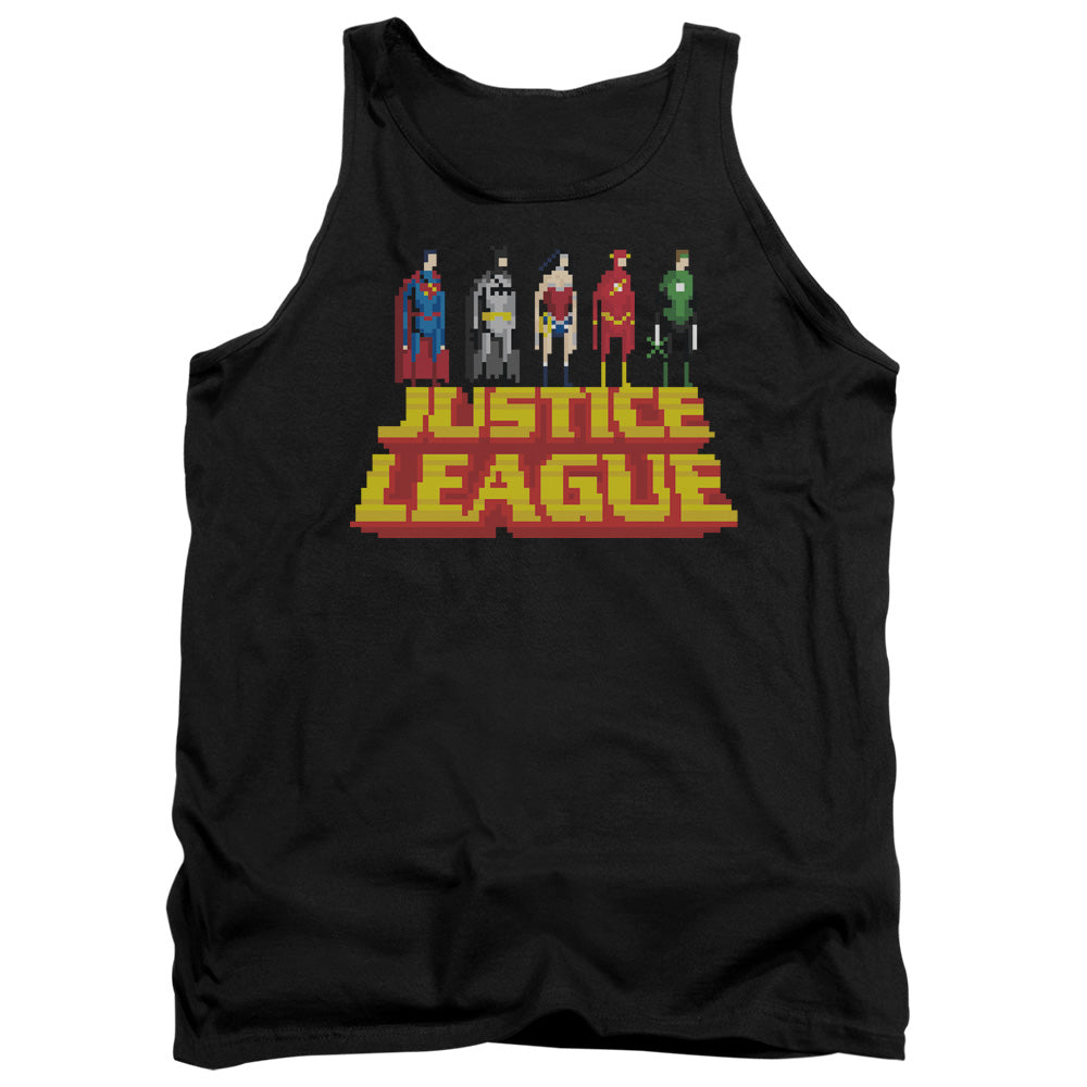 Justice League Standing Above Tank Top