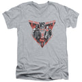 Batman v Superman Batlle For Gotham V-Neck T-Shirt