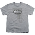 Batman Rivited Metal Logo Youth/Toddler T-Shirt