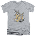 Garfield Im With The Band V-Neck T-Shirt