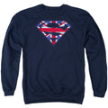Superman Great Britian Shield Crewneck Sweatshirt