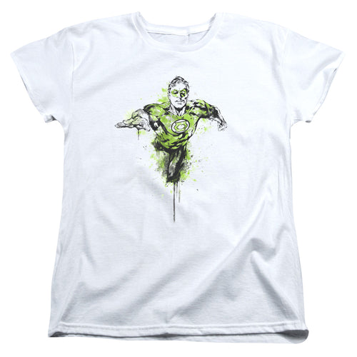 Green Lantern Inked Womens T-Shirt