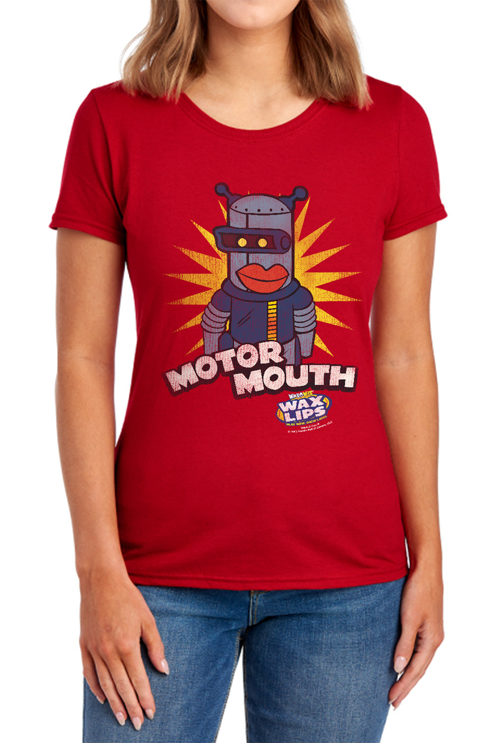 Dubble Bubble Motor Mouth Womens T-Shirt