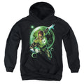 Green Lantern Galaxy Glow Youth Hoodie