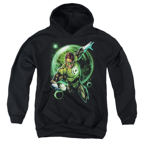 Green Lantern Galaxy Glow Youth Hoodie