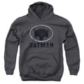 Batman Mask In Oval Youth Hoodie