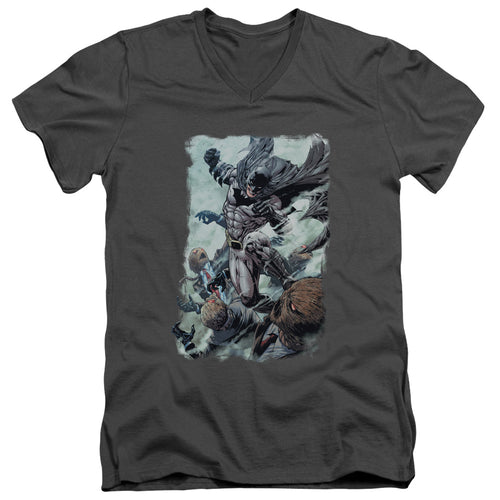 Batman Punch V-Neck T-Shirt
