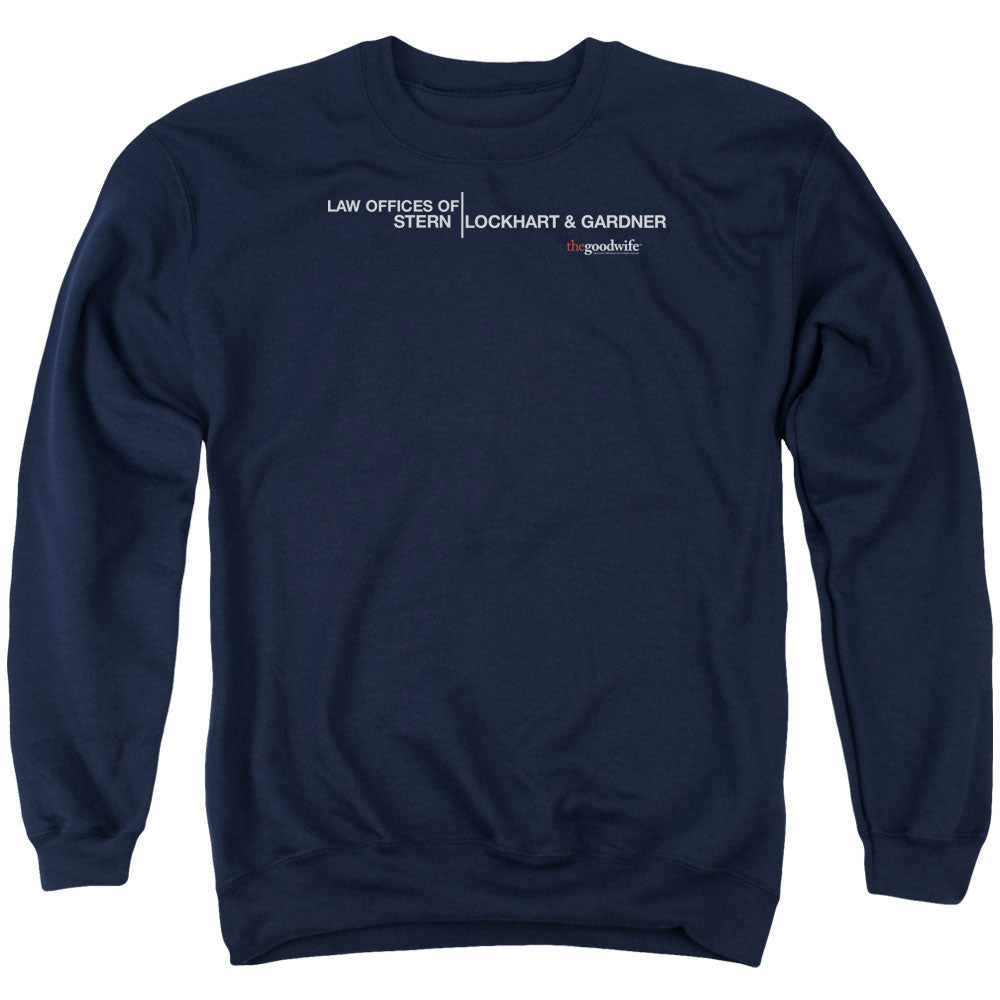 The Good Wife Law Offices of Stern Lockhart and Gardner Crewneck Sweatshirt