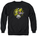 Mighty Morphin Power Rangers Yellow 25 Crewneck Sweatshirt