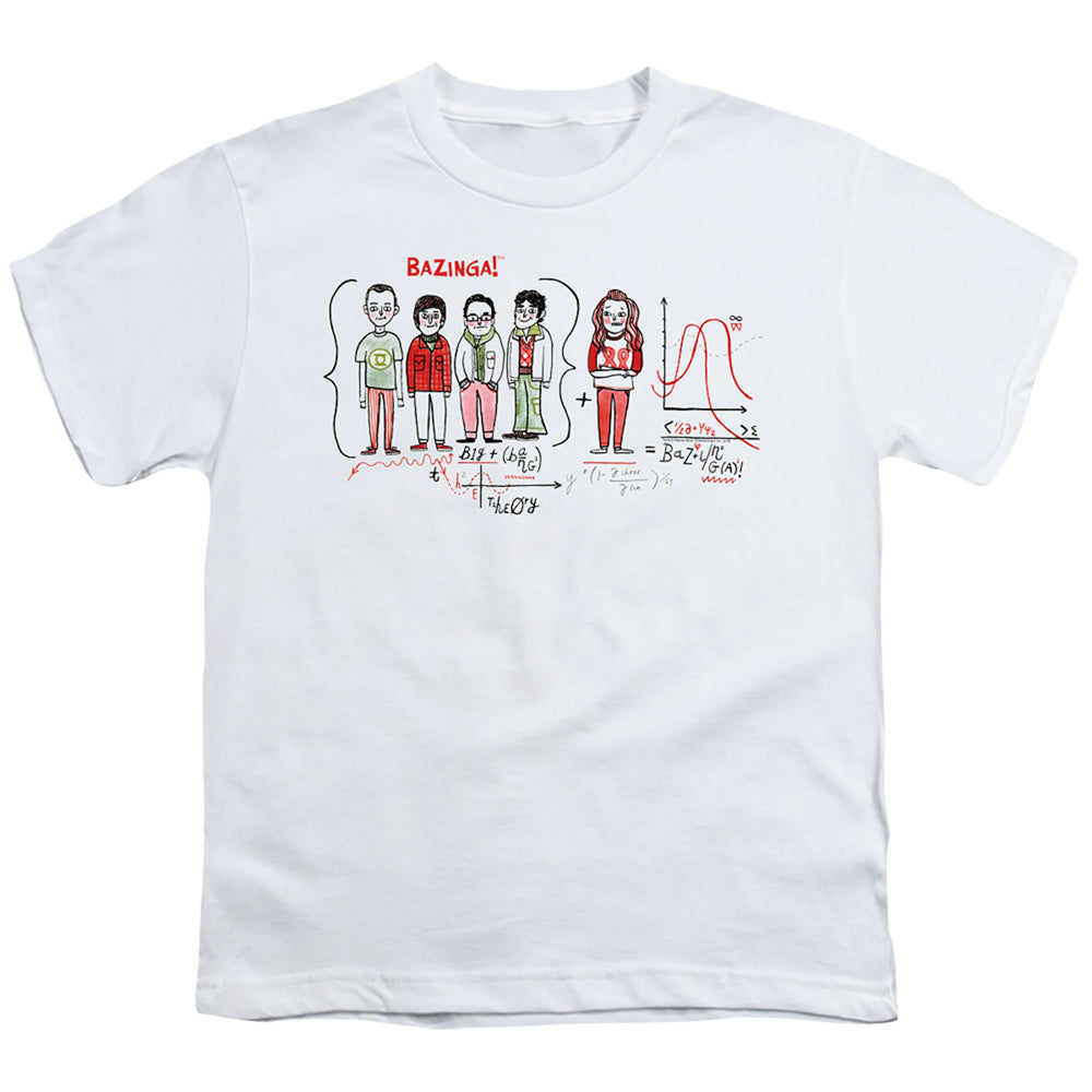 Big Bang Theory Bazinga Equation Youth/Toddler T-Shirt