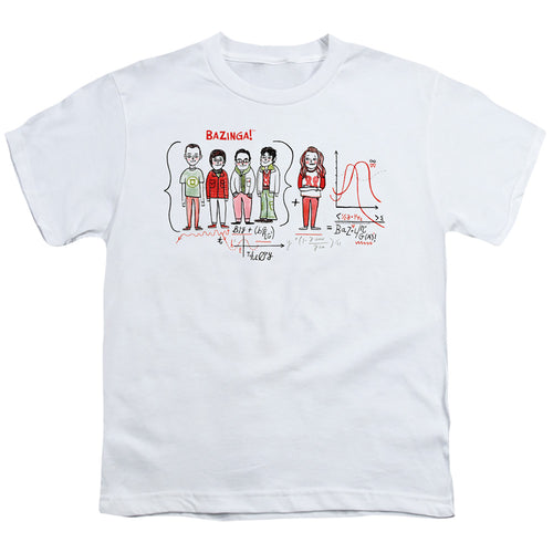 Big Bang Theory Bazinga Equation Youth/Toddler T-Shirt
