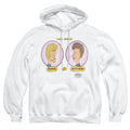 Beavis and Butthead Heads In Ovals Pullover Hoodie