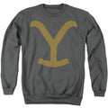 Yellowstone Solid Brand Crewneck Sweatshirt