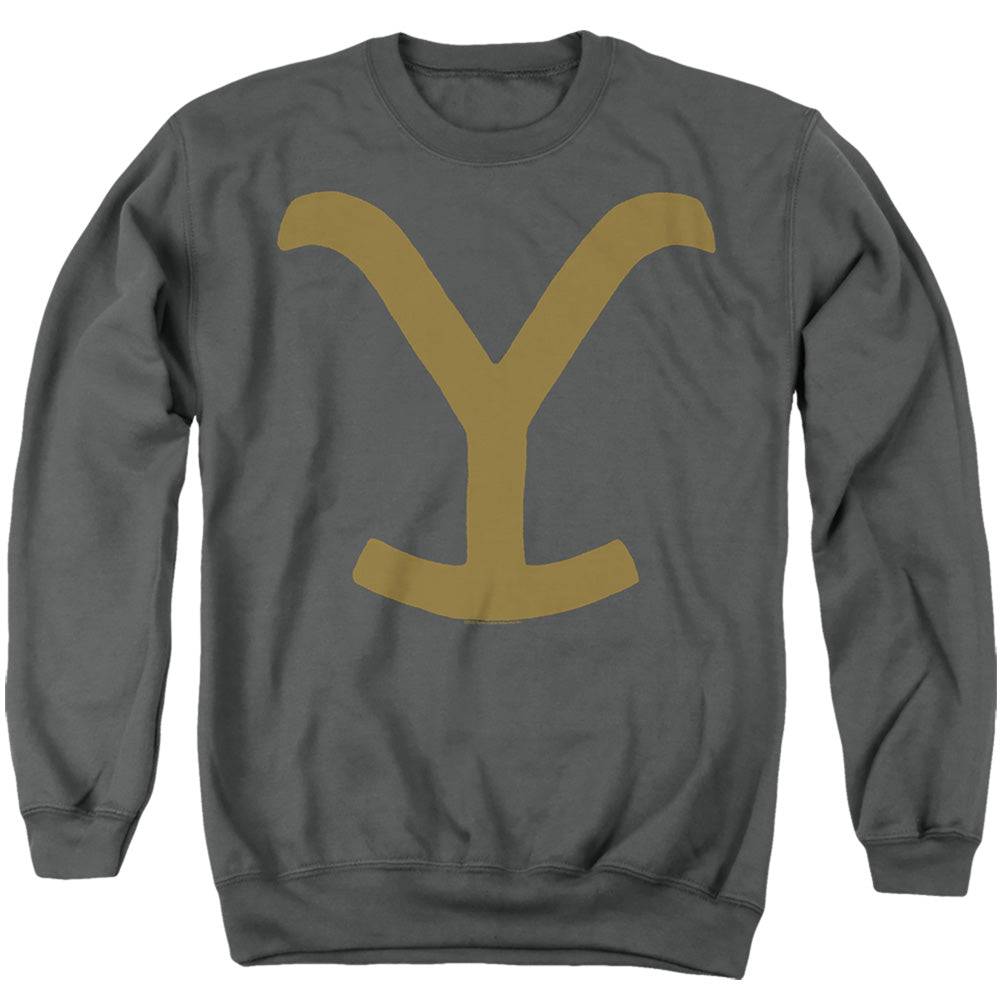 Yellowstone Solid Brand Crewneck Sweatshirt